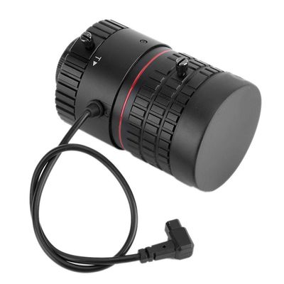 3MP Zoom Camera Lens, 4 18mm Length Auto Iris Lens, Definition CCTV Lens for Security, ABS Material with Low Distortion, Compatible with Most Security Camera