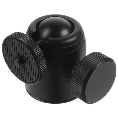 DIYEAH Adjustable Mini Ball Head Mount Tripod Clamp with Rotation for Stable Camera and Phone Bracket Parts Lightweight Anti-Shake Accessory for Live Streaming and Vlogging