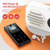 128GB MP3 Player with Bluetooth 5.3 - SWOFY D50 Music Player with Built-in HD Speaker, FM Radio, Voice Recorder, HiFi Sound, E-Book, Earphones Included view 4