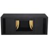 10" Dual Slot ported bandpass sub Box Speaker Box subwoofer Enclosure Stereo car Audio Home Audio view 1