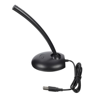 BESPORTBLE USB Desktop Microphone Material Computer Mic for Interactive Streaming Online Classes Voice Chat with Noise Reduction Compatible with Laptop