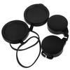 BESPORTBLE 3pcs Rubber Eyepiece Covers Binocular Lens Caps Objective Protection for Outdoor Use Fit for Various Binoculars and Telescopes Water and Debris Resistant view 1