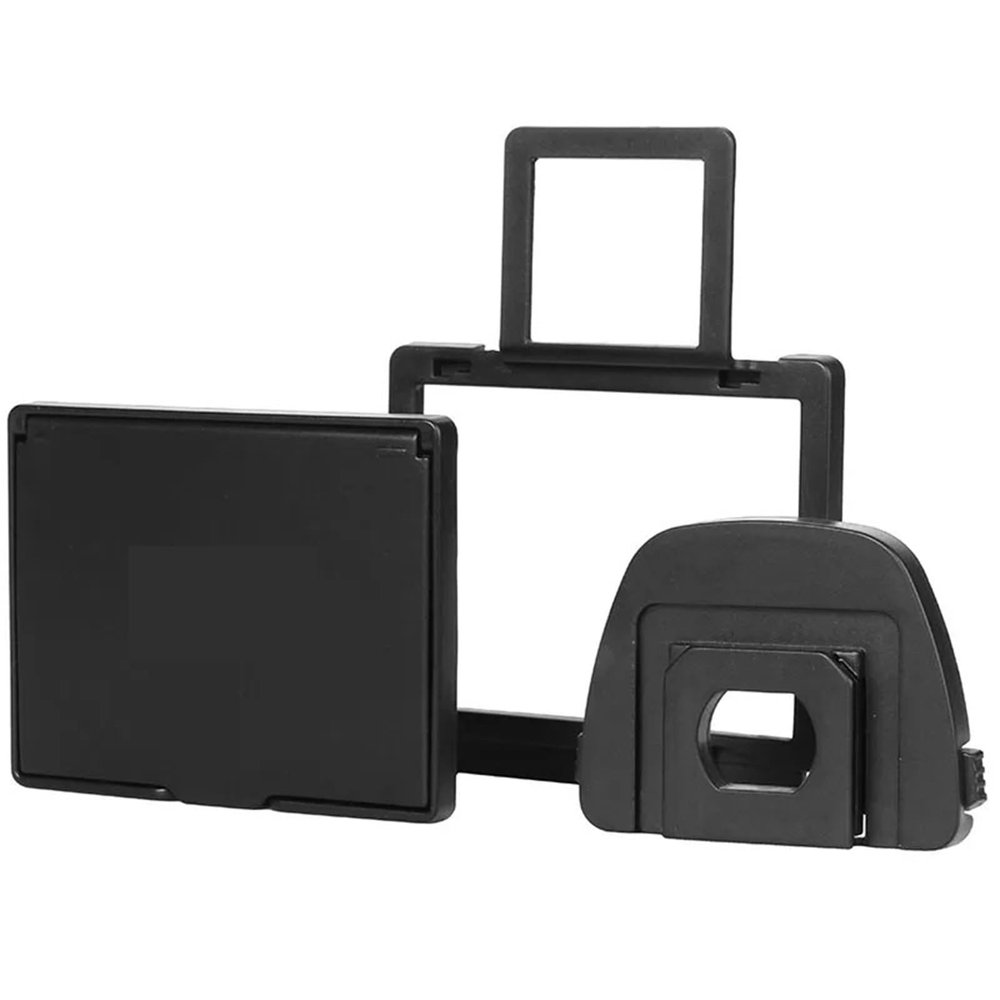 2in1 LCD Screen Protector Pop-up Sun Shade Hood Cover Guard for Nikon D5 Camera Excellent