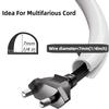 78" Extra Long Wall Cord Cover - Self-Adhesive Flexible Cable Raceway, Wire Hider for TV Mounts, Home Office Cord Concealer (Single Cord Design) view 2