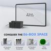 Agile Universal PoE Flush Tablet Wall Mount in-Wall AC to USB-C Power Adapter,Enclosure for 8-12 inch TabletsIntegrated Network Power Supply, for Smart Home/Office System view 2