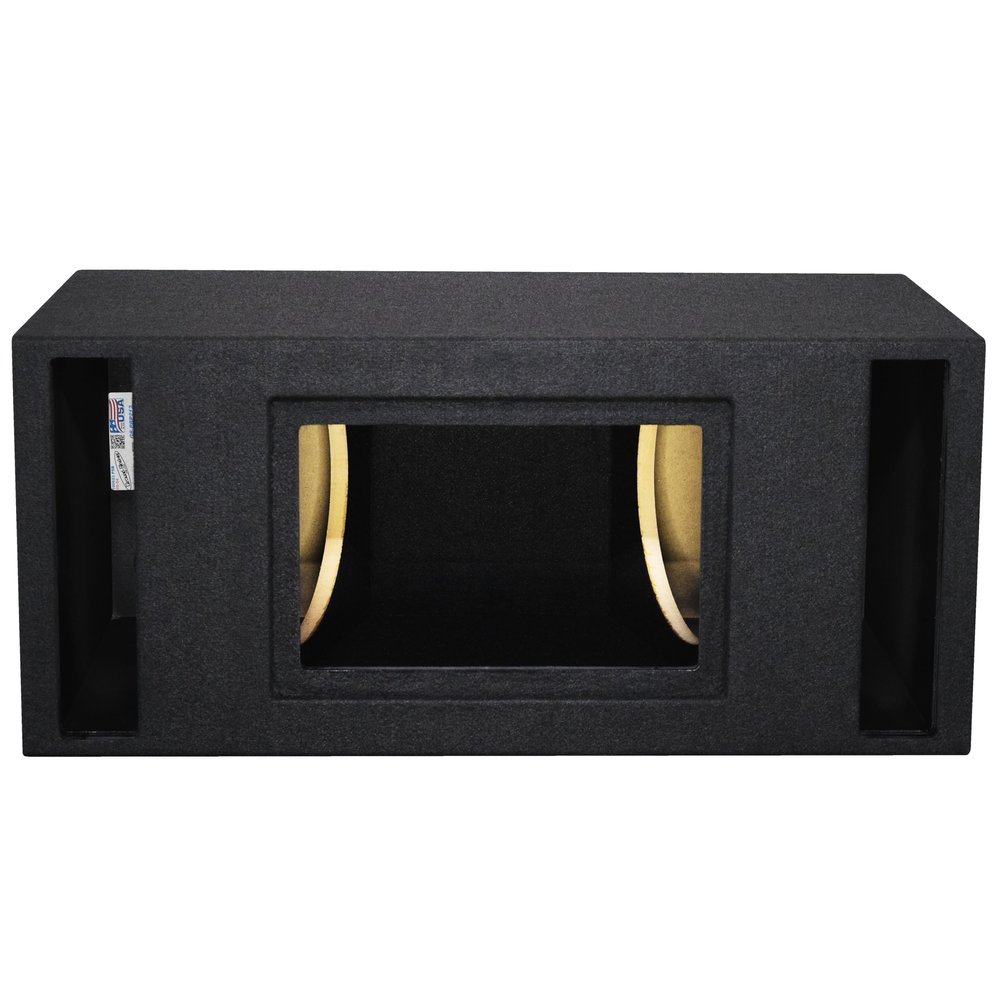12" Dual Slot ported bandpass sub Box Speaker Box subwoofer Enclosure Stereo car Audio Home Audio