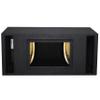 12" Dual Slot ported bandpass sub Box Speaker Box subwoofer Enclosure Stereo car Audio Home Audio view 1