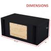 12" Dual Slot ported bandpass sub Box Speaker Box subwoofer Enclosure Stereo car Audio Home Audio view 4
