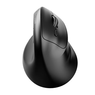 SOLAKAKA SM520 Ergonomic Wireless Mouse with 24,000 DPI, Black