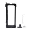 Action Camera Frame with 1/4 Inch Screw Port and Cold Shoe for X4 Panoramic Camera - Durable Aluminum Alloy, Tool - Installation, Versatile Mounting Options view 1