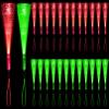 NUDALA 48 PCS Red Green Glow Fiber Wands Sticks LED Light Wands 3 Modes Flashing Fiber Optic Light Rod Bulk Fiber Optic Wands for Clubs Bar Birthday Concert view 1