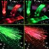 NUDALA 48 PCS Red Green Glow Fiber Wands Sticks LED Light Wands 3 Modes Flashing Fiber Optic Light Rod Bulk Fiber Optic Wands for Clubs Bar Birthday Concert view 4