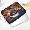 Shih Tzu Dog and Flowers Laptop Sleeve Case 17inch, Shockproof Protective Case, 10-17 Inch Computer Sleeve, Water Resistant Laptop Briefcase for Men Women Compatible with MacBook Air/Notebook/Tablet view 4