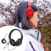 AsrMyjcx Headphone,Earphone Lightweight Wired Portable Outdoor Covenient Sturdy Professional Over The Ear, Style B view 2