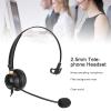 LICAEVEY 2.5mm Telephone Headset with Noise Cancelling Microphone, H600-2.5 Single Ear Customer Service Headphone, Compatible with Most Cordless Phones view 4