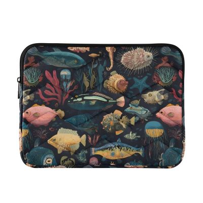 WEIYEKO Fish Coral Reef Seahorse Laptop Sleeve 13 inch 13.3 inch Notebook Case Laptop case