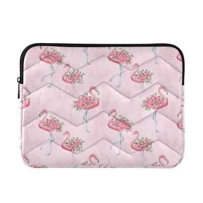 WEIYEKO Flamingo Flower Blossom Floral Laptop Sleeve 13 inch 13.3 inch Notebook Case Laptop case