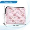 WEIYEKO Flamingo Flower Blossom Floral Laptop Sleeve 13 inch 13.3 inch Notebook Case Laptop case view 3