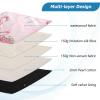WEIYEKO Flamingo Flower Blossom Floral Laptop Sleeve 13 inch 13.3 inch Notebook Case Laptop case view 4