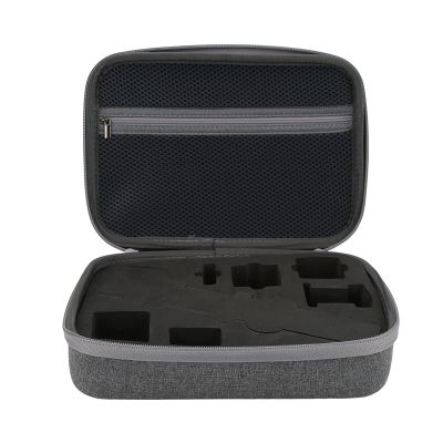 DouWen MO Protective for Action 2, Camera Storage, Shock Absorption Carrying with Inner Grid, Lightweight Portable Handbag for Action 2 Camera Accessories, Cationicdyedpolyester