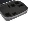 DouWen MO Protective for Action 2, Camera Storage, Shock Absorption Carrying with Inner Grid, Lightweight Portable Handbag for Action 2 Camera Accessories, Cationicdyedpolyester view 2