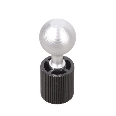 Lightweight Aluminum Alloy 17mm Head to 1/4" Thread Converter for Tripods & Phone Mounts Stury Phone Holder Adapter Aluminum