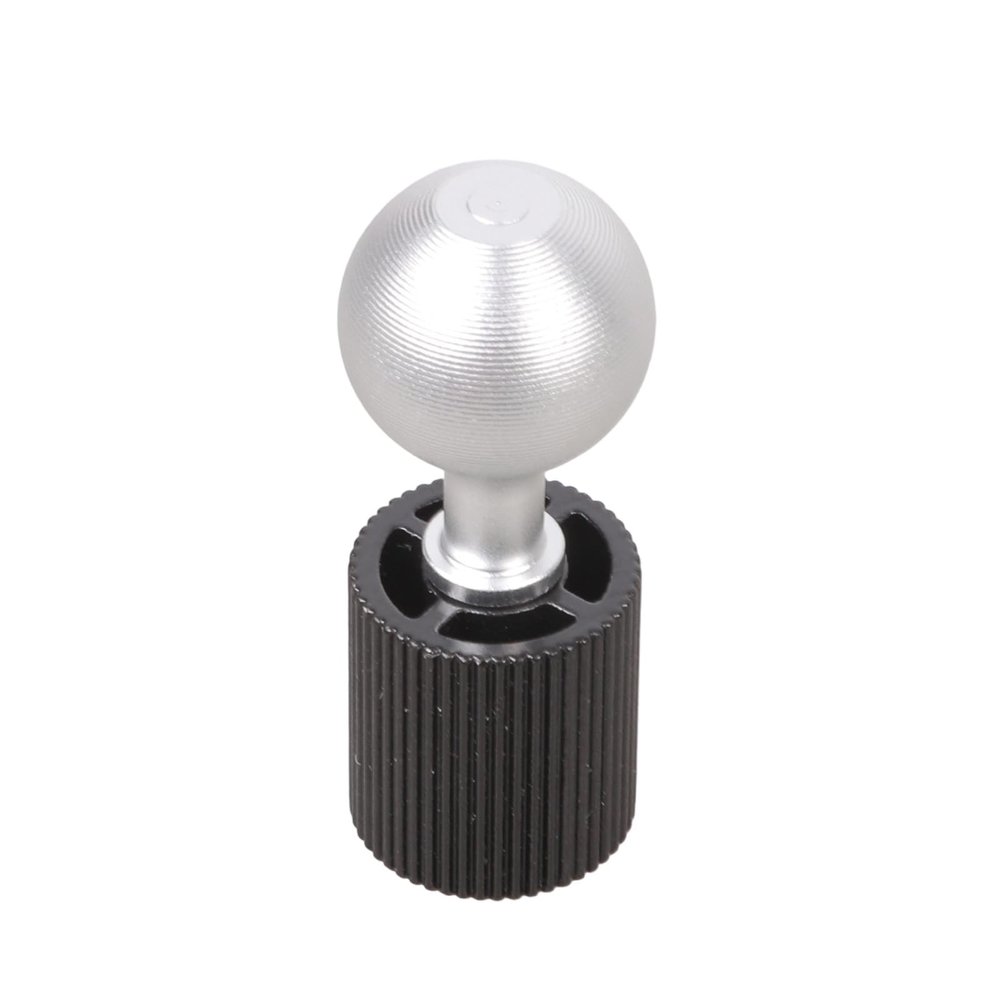 Lightweight Aluminum Alloy 17mm Head to 1/4" Thread Converter for Tripods & Phone Mounts Stury Phone Holder Adapter Aluminum