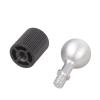 Lightweight Aluminum Alloy 17mm Head to 1/4" Thread Converter for Tripods & Phone Mounts Stury Phone Holder Adapter Aluminum view 4
