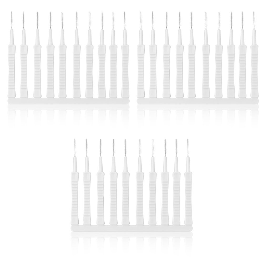 30-Pack Phone Charging Port Cleaning Brushes Anti-Clog Mini Brush Kit for iPhone, AirPods, Tablets, Speakers & Small Electronic Devices