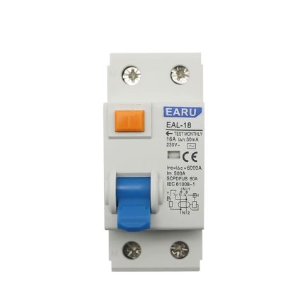 2P AC Type RCCB RCD ELCB Electromagnetic Residual Current Circuit Breaker AC ELCB 25A 40A 63A 80A 100A RCD 30mA 100mA 300mA(2P 300mA,16a)