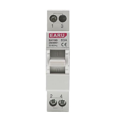 10pcs 1P 40A 63A Dual Power Manual Transfer Interlock Circuit Breaker Din Rail Isolating Discounnecting switches(63A)