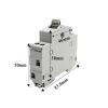 10pcs 1P 40A 63A Dual Power Manual Transfer Interlock Circuit Breaker Din Rail Isolating Discounnecting switches(63A) view 2