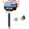 1 Set Double Ended /4-20 Thread Metal Extension Rod for Camera Accessories Camping Light with /4 to 3/8 Adapter Multifunction Tripod Extension Adapter Rod view 2