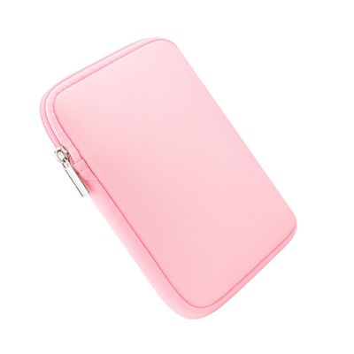 NUOBESTY Protective E-Reader Travel Sleeve Bag with Water-Resistant Cover Scratch-Resistant Internal Compartment Stylish Pink Reading Device Case for Avid Readers on The Go