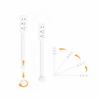 180Rotating Electrical Outlet Extender Stick,Features USB-A USB-C 2 AC Outlets,Use Behind Couches,Nightstands,Desks,More view 1