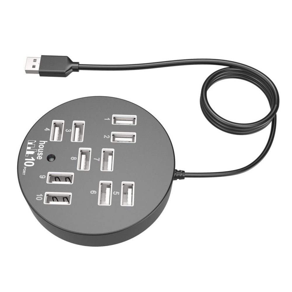 DOITOOL USB USB Hub High-Speed Data Splitter Expander for Laptop Accessories Compatible with Flash Drives Keyboards External Hard Drives