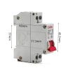 10pcs 10A DZ30-32 DPN 1P+N Mini Circuit Breaker MCB Din Rail Mounting Cutout Miniature Household Air switches Circuit Protector view 3