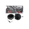 POKIAUTO Rear Seat 6.5'' Speaker Pods for Can Am Maverick X3 XDS XRS MAX Turbo RR 2017-2026 Accessories, Seat Rear 6.5in Speakers Enclosures Holders Mounts for Can-Am X3, One Pair view 1