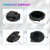 POKIAUTO Rear Seat 6.5'' Speaker Pods for Can Am Maverick X3 XDS XRS MAX Turbo RR 2017-2026 Accessories, Seat Rear 6.5in Speakers Enclosures Holders Mounts for Can-Am X3, One Pair view 3