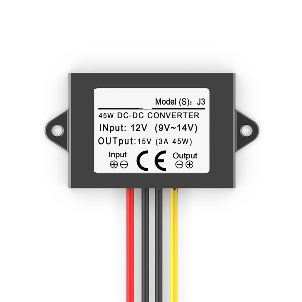 12V to 15V DC-DC Boost Converter Modul Converter (9V~14V Input, 1A/2A/3A/4A/5A Output), Boost Voltage Power Converter(12V to 15V 3A)