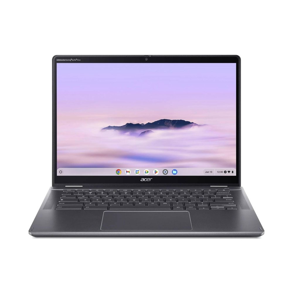 Acer Chromebook Plus Spin 514 CPE594-1N CPE594-1N-316H 14" Touchscreen Convertible 2 in 1 Chromebook - WUXGA - 60 Hz - Intel Core 3 100U - 16 GB - 256 GB SSD - English (US) Keyboard - Iron