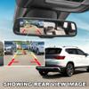 Fits for Ford F250/350 2004-2015 4.3" Rear View Mirror Monitor, Video Cable & Power Cable, Bracket, Easy Installation view 3