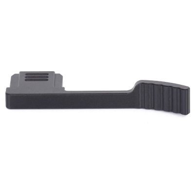 OURHZTB Metal Hot Shoe Thumb Up Grip for Ricoh GR4 GR IV, Aluminum Alloy Thumb Grip with Hot Shoe Cover Protector Thumb Rest Support Holder for GR IV GRIV GR4 Camera Accessories (Black)