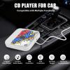 Portable CD Player for Car External Car CD Player Plug and Play with USB & AUX Port, USB Extension Cable, Anti-Skip, Music CD Players for Vehicle Laptop TV Computer view 2