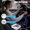 Portable CD Player for Car External Car CD Player Plug and Play with USB & AUX Port, USB Extension Cable, Anti-Skip, Music CD Players for Vehicle Laptop TV Computer view 3