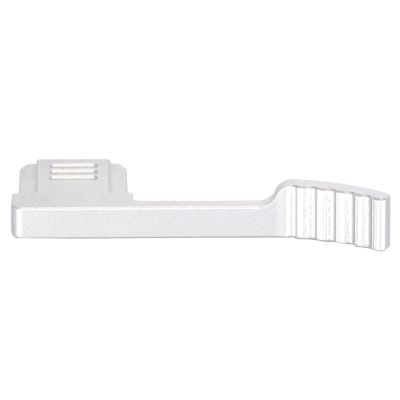 OURHZTB Metal Hot Shoe Thumb Up Grip for Ricoh GR4 GR IV, Aluminum Alloy Thumb Grip with Hot Shoe Cover Protector Thumb Rest Support Holder for GR IV GRIV GR4 Camera Accessories (Silver)