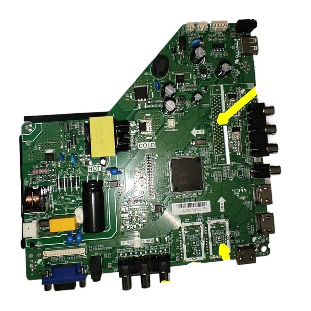 Ouyniei TP.MS3663S.PB818 LCD LED TV Three-in-one TV Motherboard Backlight Voltage 34-44v 550ma 1366x768(NO T NO SD NO CI)