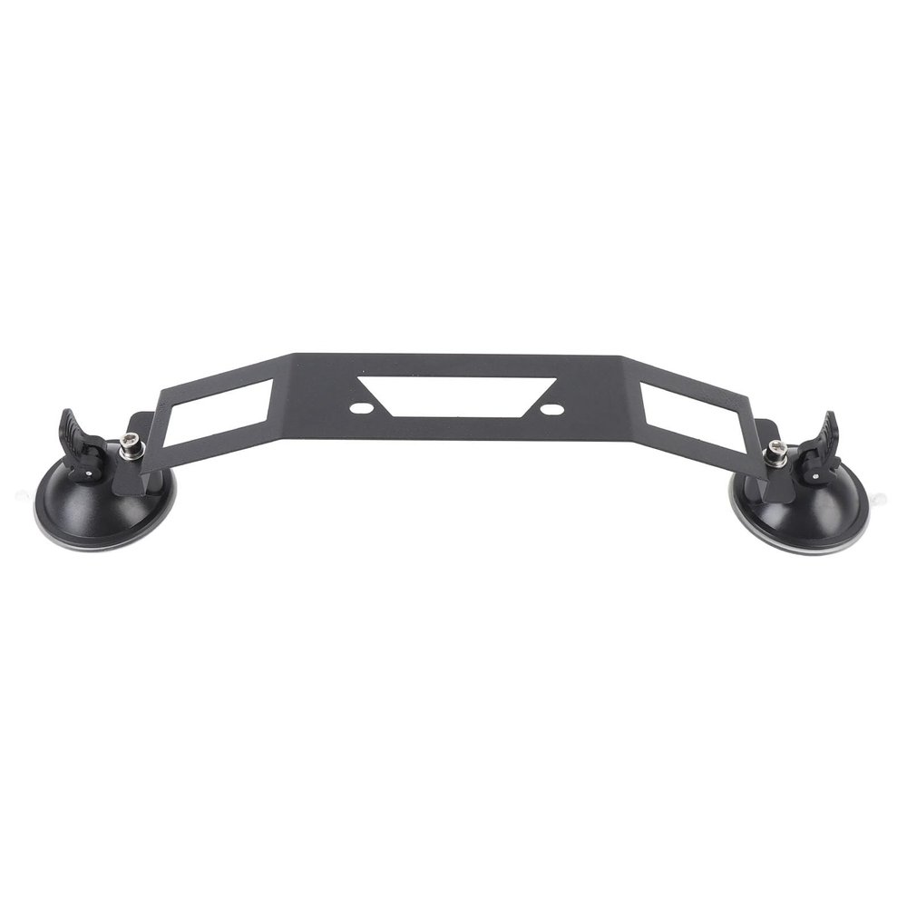 Satellite Suction Cup Car Mount, Aluminum Alloy, Adjustable, Weatherproof Installation Kit for Mini Dishes, RV and Boat
