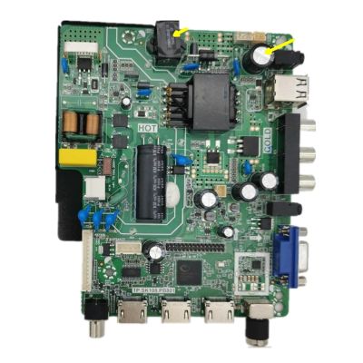 Ouyniei TP.SK108.PB801 Three in One Universal TV Motherboard Drive Board 3 HDMI 32w Or 45w Working Good(45w 45-89v)