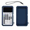 Case for Texas Instruments TI-84 Plus CE Graphing Calculator,WUNIAK Soft Silicone Protective Portable Cover with Lanyard,Anti-Scratch Shock Resistant Shell for TI-84 Plus CE/CE-T/CE-Python,Dark Blue view 1